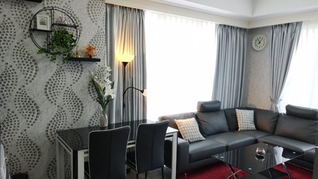Dijual Apartemen Menteng Park - 2Bedroom Hook - Total Renov - New Furnished Cantik