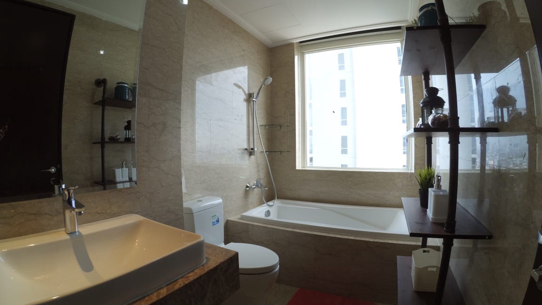Dijual Apartemen Menteng Park - 2Bedroom Hook - Total Renov - New Furnished Cantik