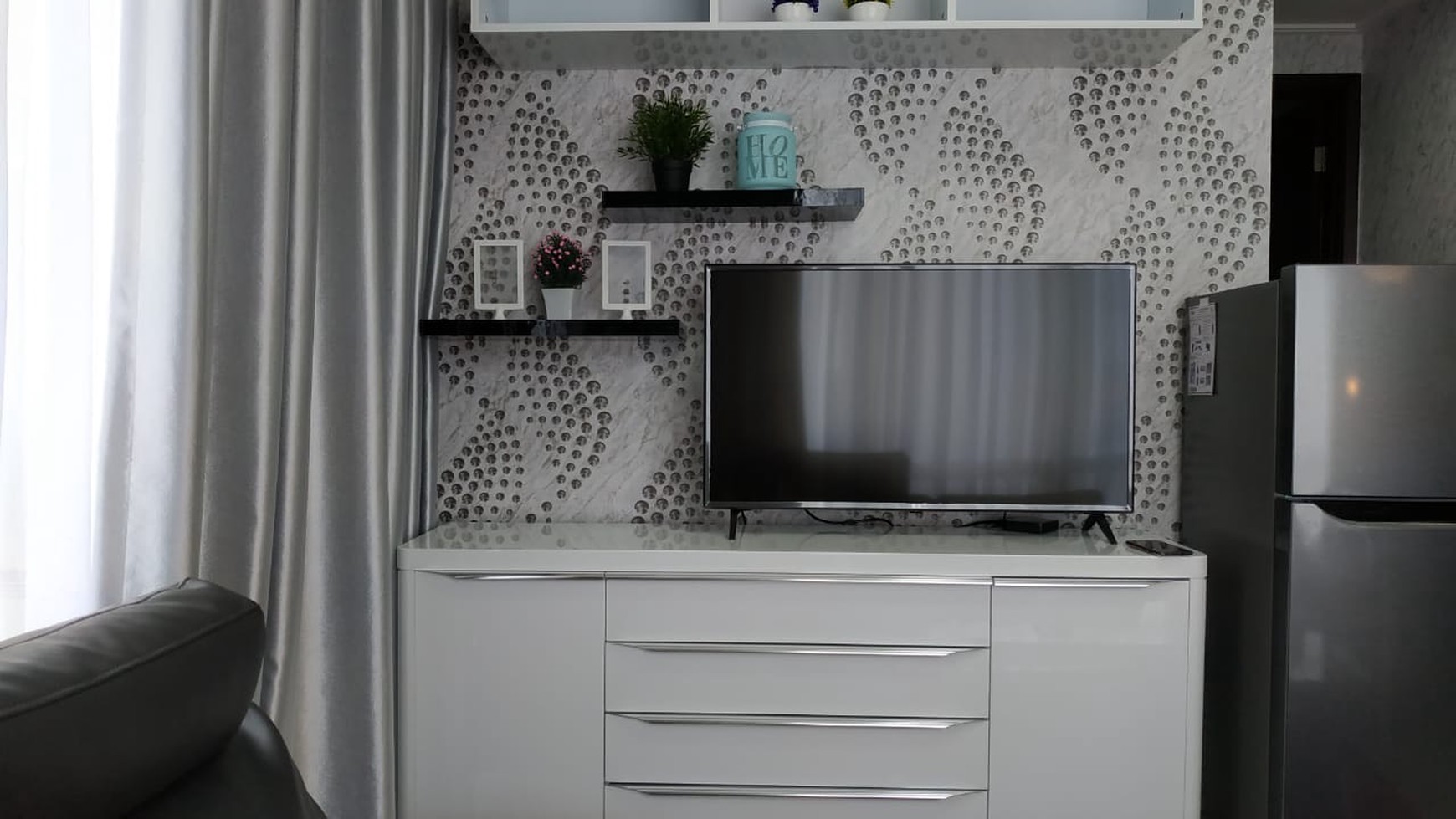 Dijual Apartemen Menteng Park - 2Bedroom Hook - Total Renov - New Furnished Cantik