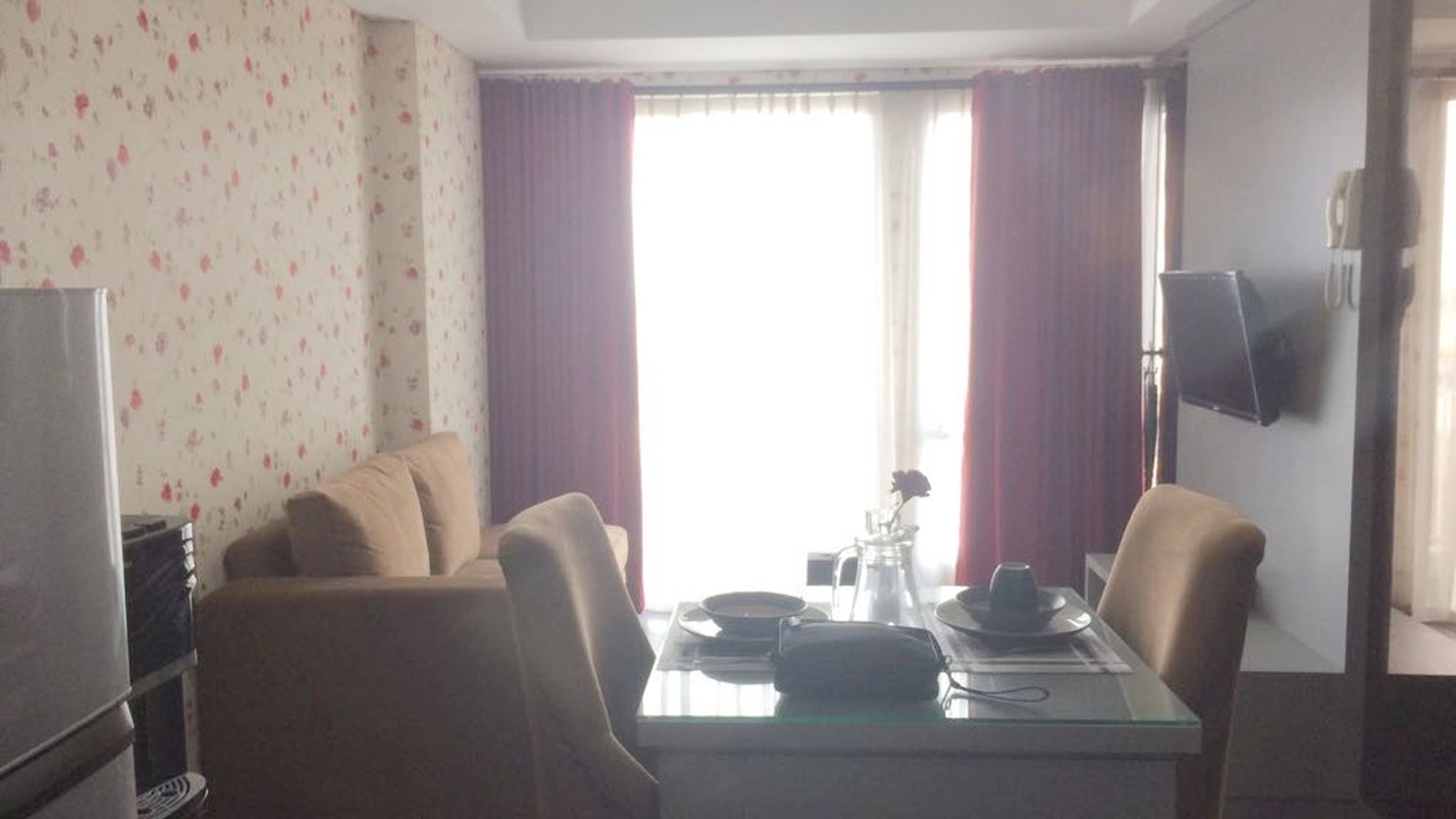 Disewakan Apartemen Siap Pakai, Full Furnish, dan Strategis @Apart Altiz, Bintaro Sektor 3