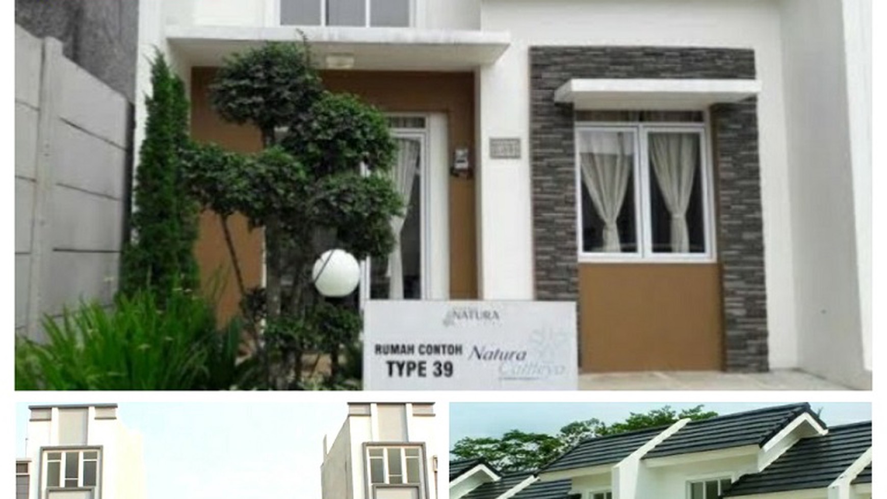 Rumah Natura Serpong Cluster Catleya dekat Pasar Ah Poong harga 750jt, MURAH!!!