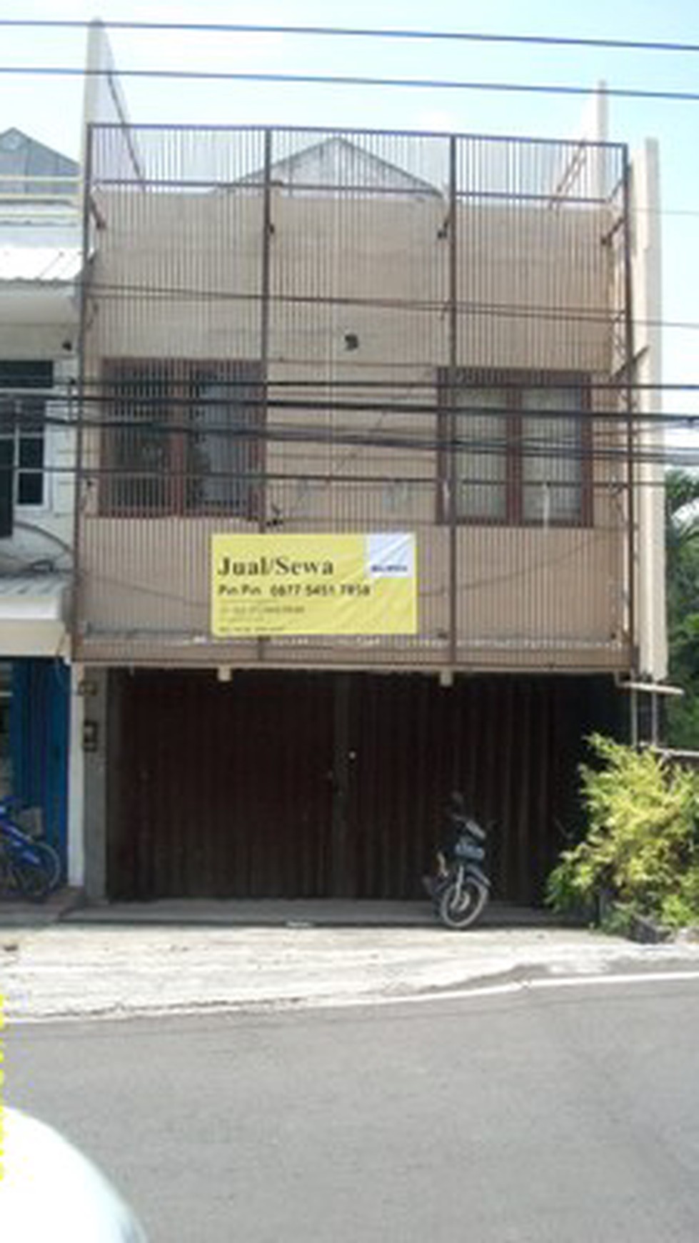 JUAL/SEWA Ruko di Kupang Jaya, Lokasi Nol Jalan Raya, Siap Pakai, Bisa untuk Kantor / Resto / Klinik dsb - PP -