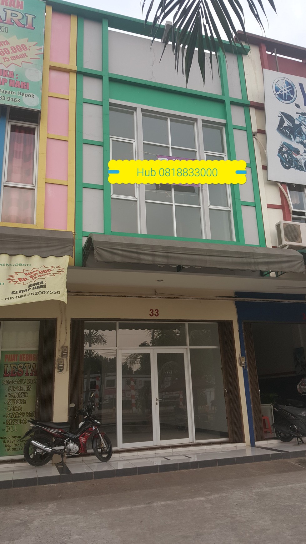 ruko brand new pinggir jalan