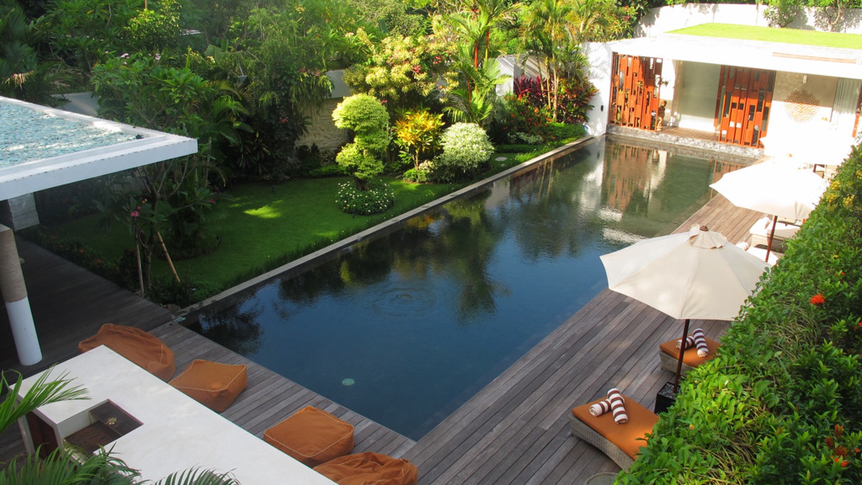 Luxury Modern Villa set by riverside close to Canggu