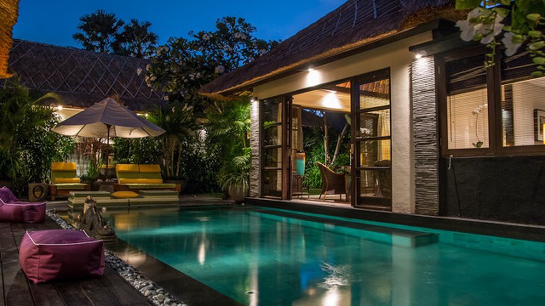 Luxury 3 Bedroom Pool Villa part of 5 star villa complex close to Seminyak Beach