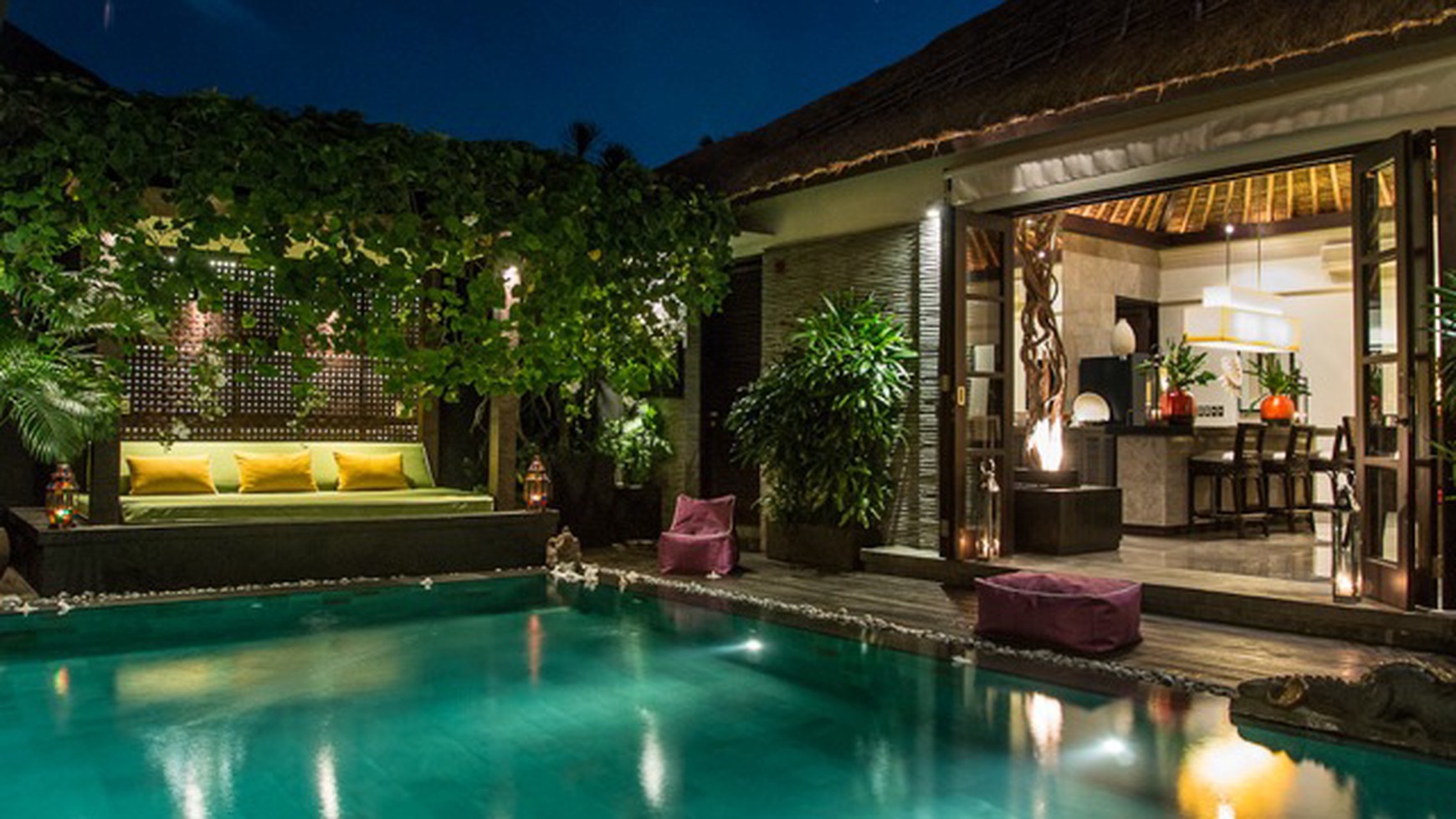 Luxury 3 Bedroom Pool Villa part of 5 star villa complex close to Seminyak Beach