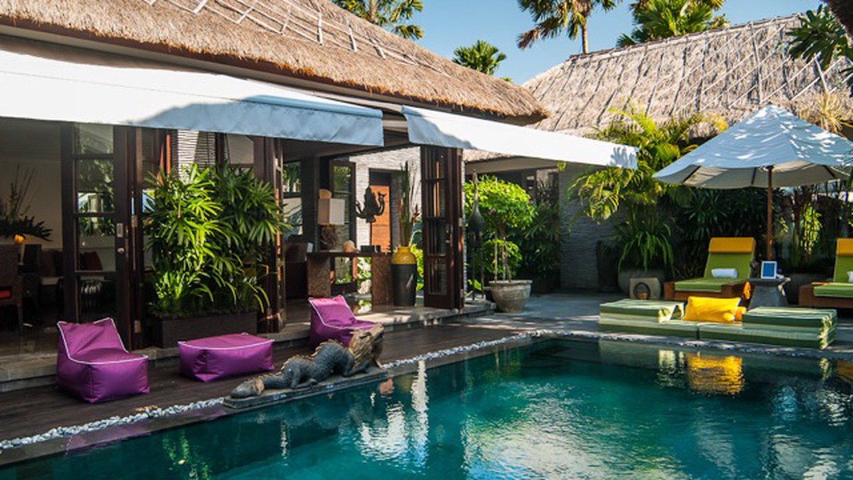 Luxury 3 Bedroom Pool Villa part of 5 star villa complex close to Seminyak Beach