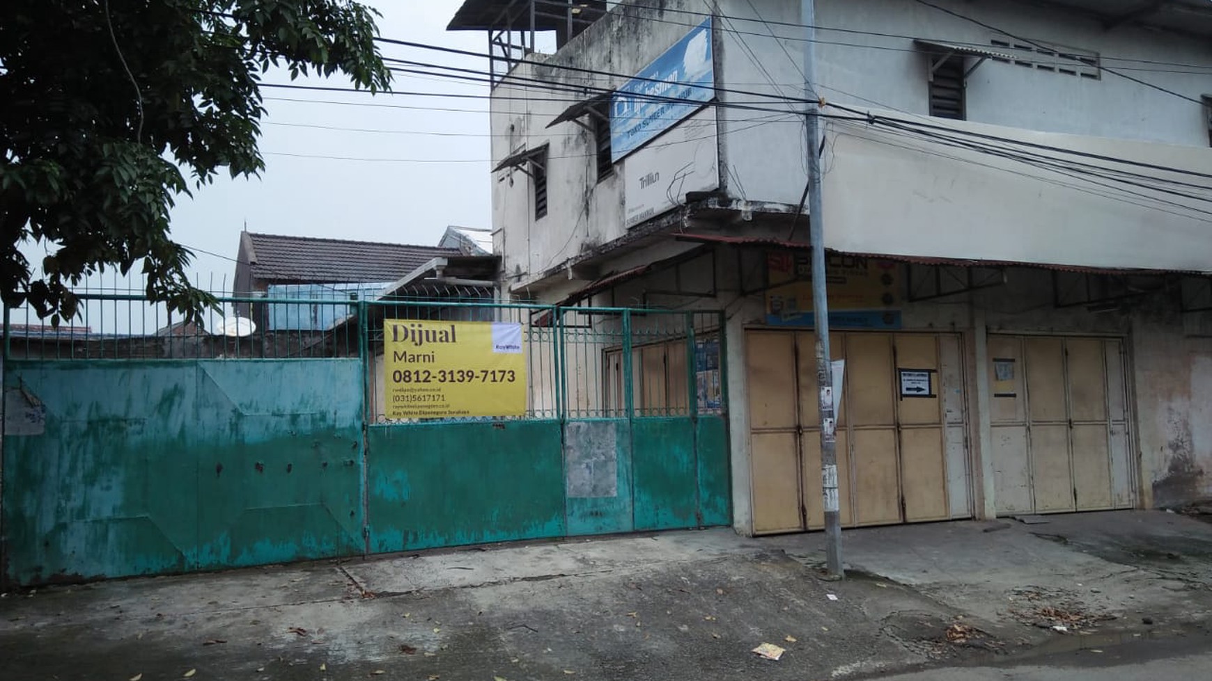 Rumah dan Gudang daerah manukan