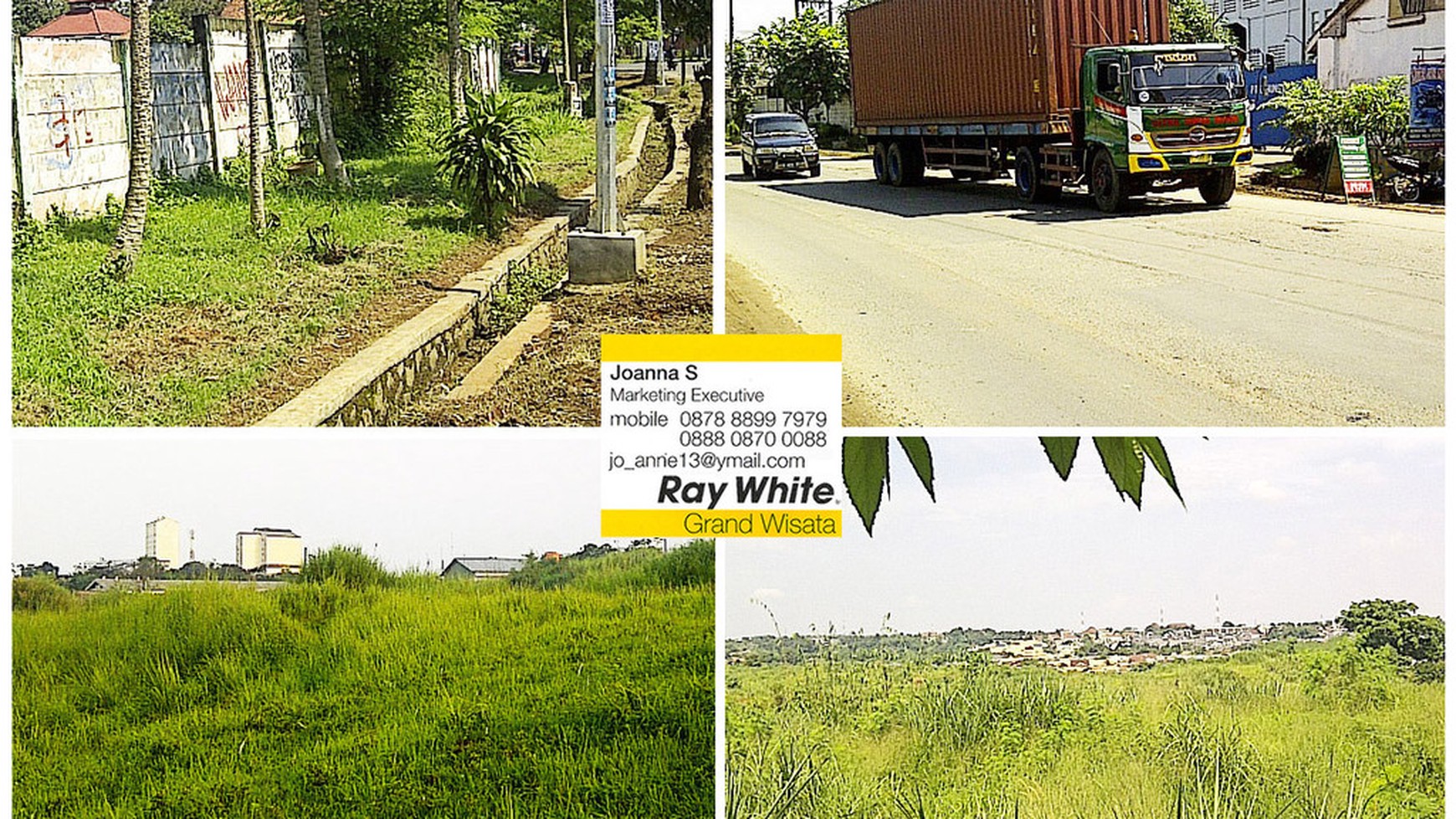 For Sale Strategic Industrial Land at Jl. Narogong Raya, Bekasi.