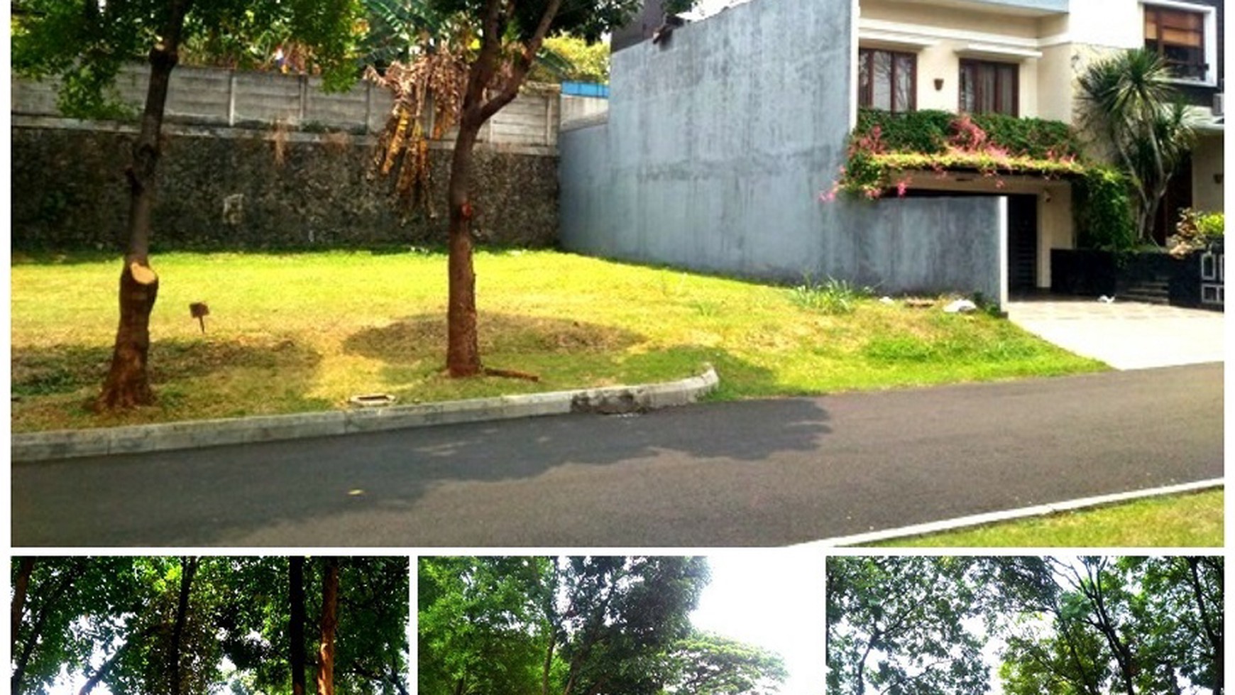 KAVLING Menteng Bintaro depan TAMAN Luas 250 m, Harga 15 Jt/m, Nego sampai DEAL