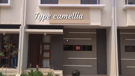 New Produk, Rumah Baru, Hunia Nyaman dan Asri @Green Serpong Bintaro, Type Camellia