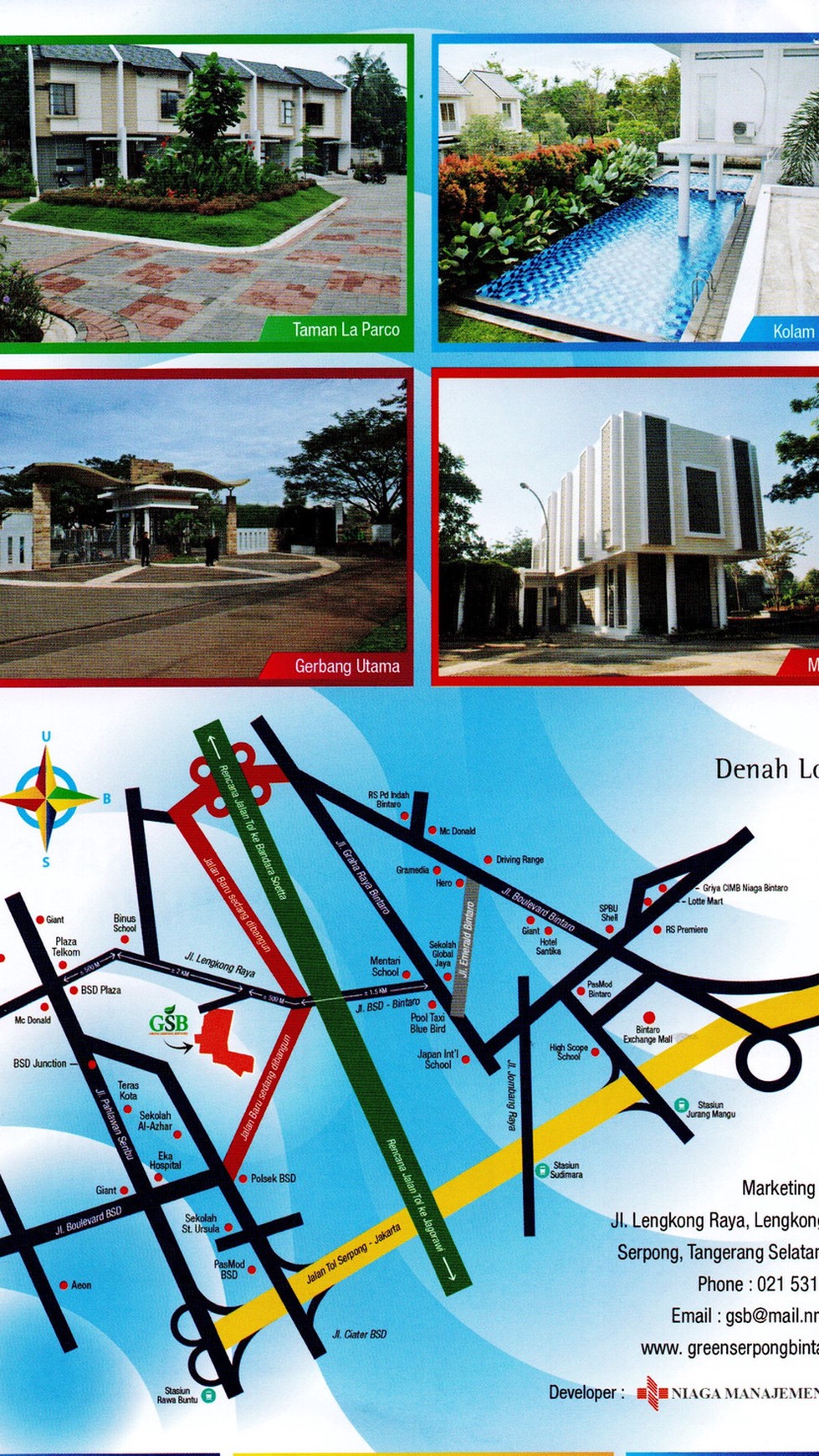New Proaduk, Rumah Baru, Hunian Nyaman dan Asri @Green Serpong Bintaro, Type Cattleya