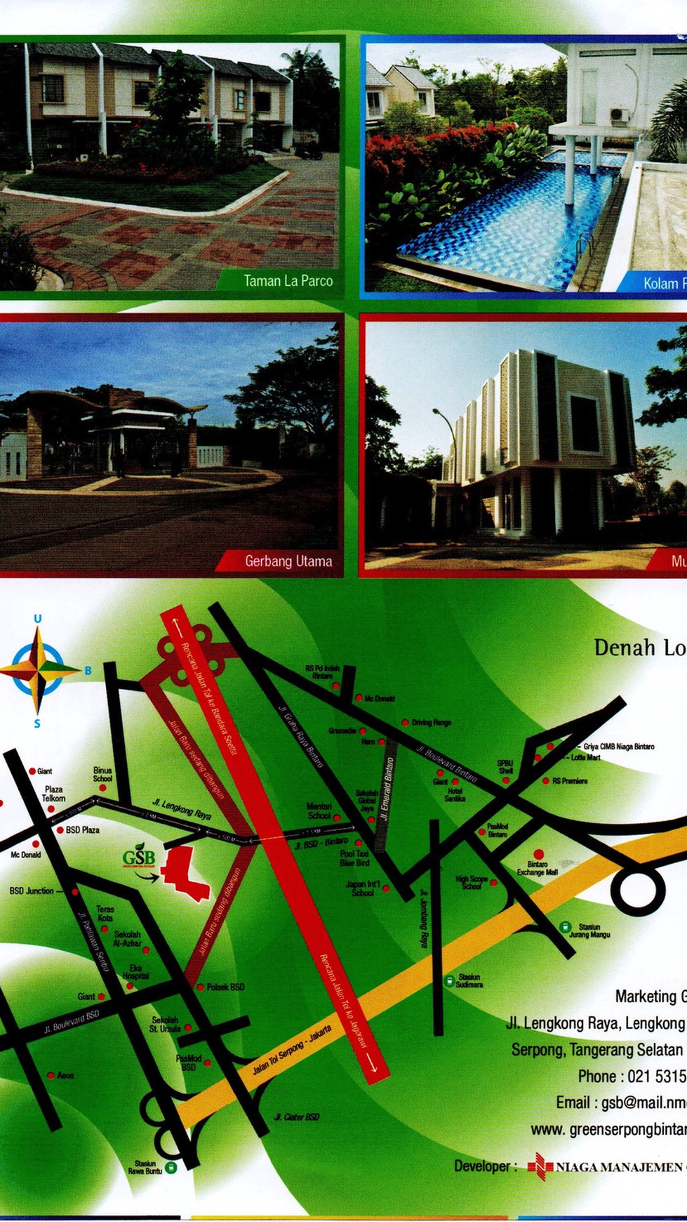 New Proaduk, Rumah Baru, Hunian Nyaman dan Asri @Green Serpong Bintaro, Type Cattleya