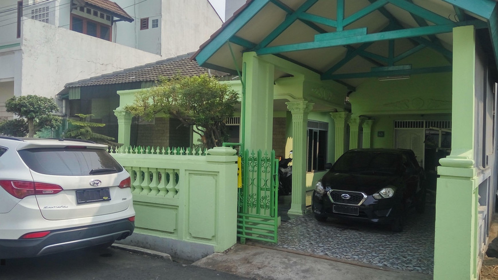 Rumah 1 lantai cocok untuk Kantor dan Rumah Kost di RawaBadak, Jakarta-Utara