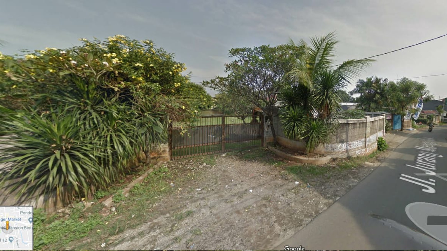 Kavling untuk cluster ada rumah contoh Bintaro Area