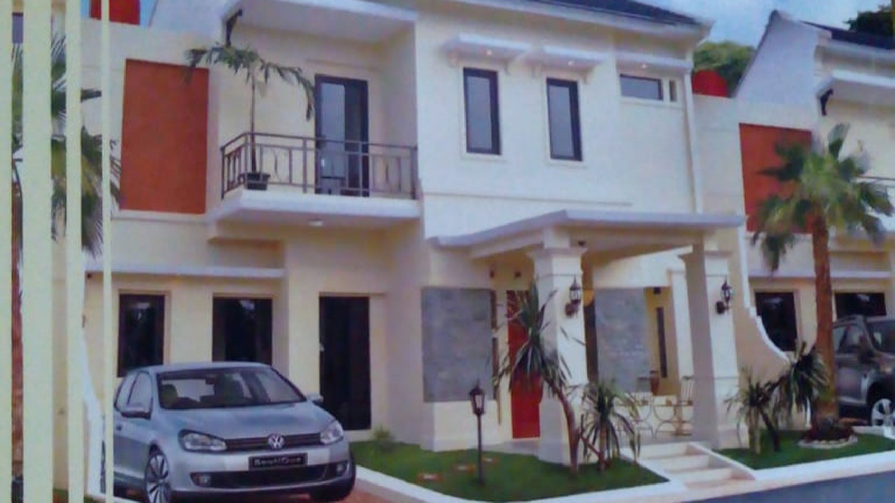 Kavling untuk cluster ada rumah contoh Bintaro Area