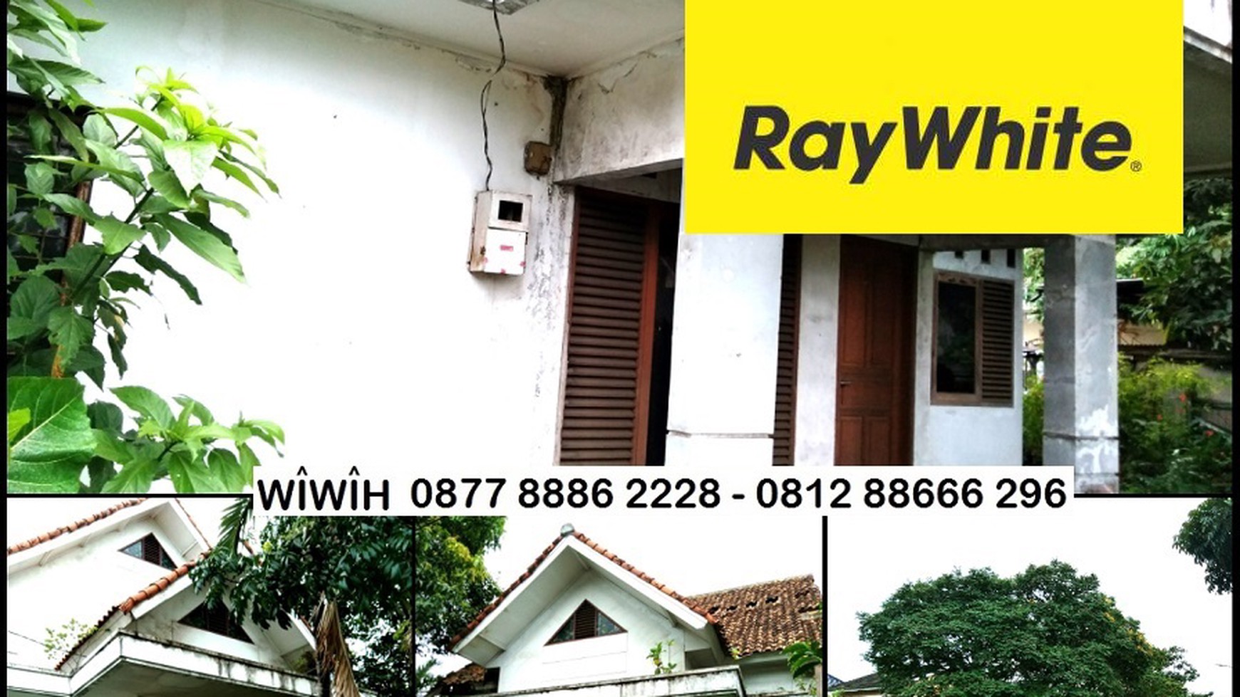 Rumah Komersial Pinggir Jalan Raya Graha 300m Harga 6M nego