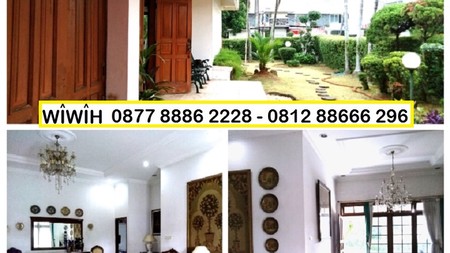 Rumah  Hook  Siap Huni Lt 528m harga 7,5M nego di Cinere, Depok