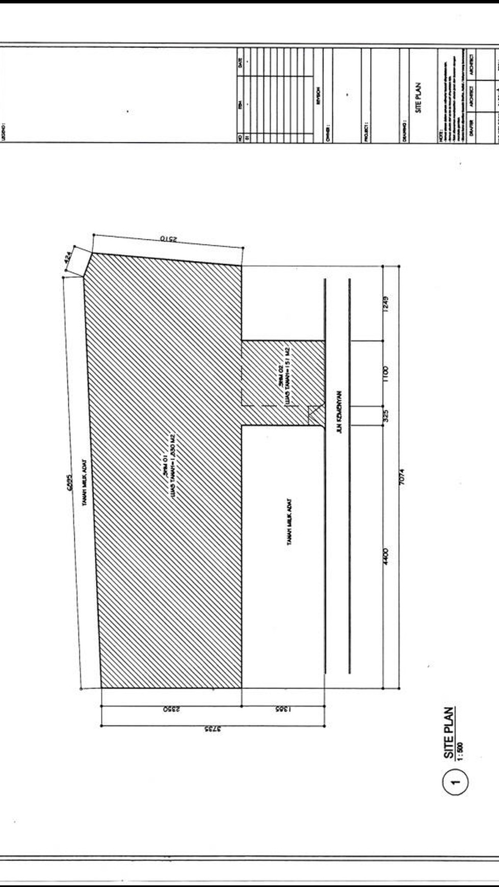 Tanah luas daerah Jagakarsa harga miring