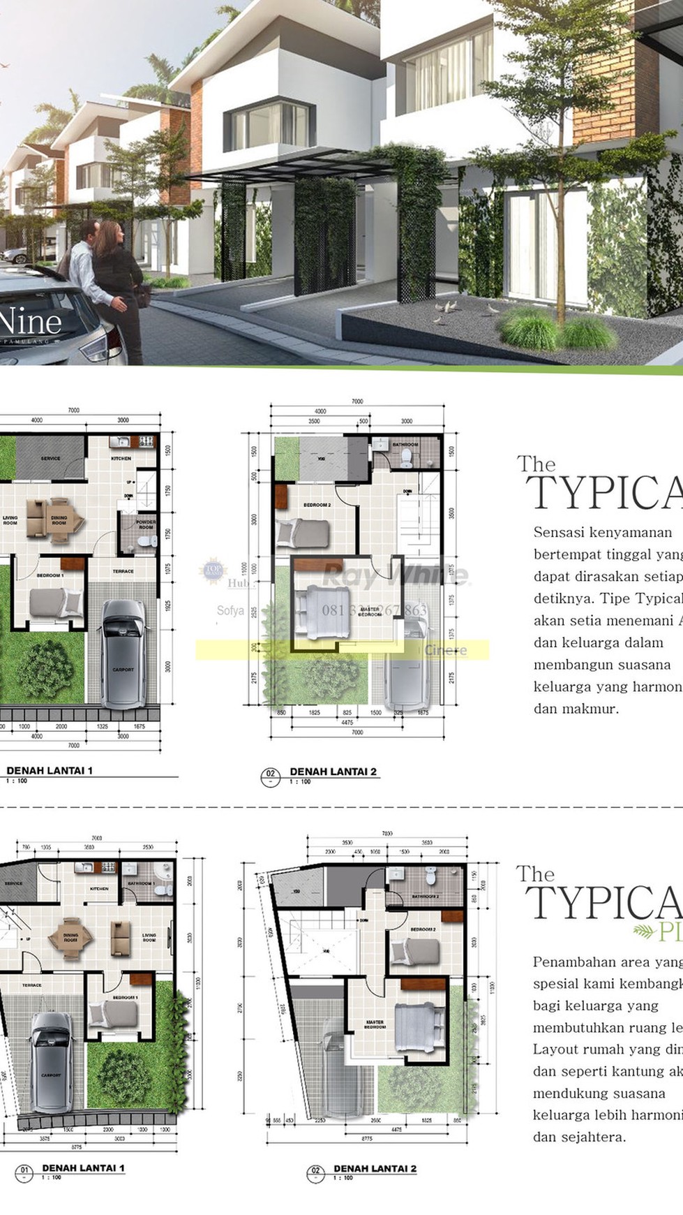 Rumah Murah Nine Residence Pamulang Tangerang Selatan