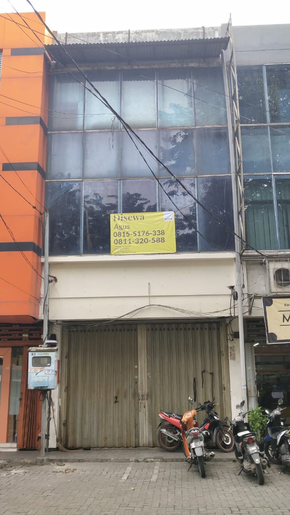 Di SEWAkan Ruko pusat kota di jalan Arjuno