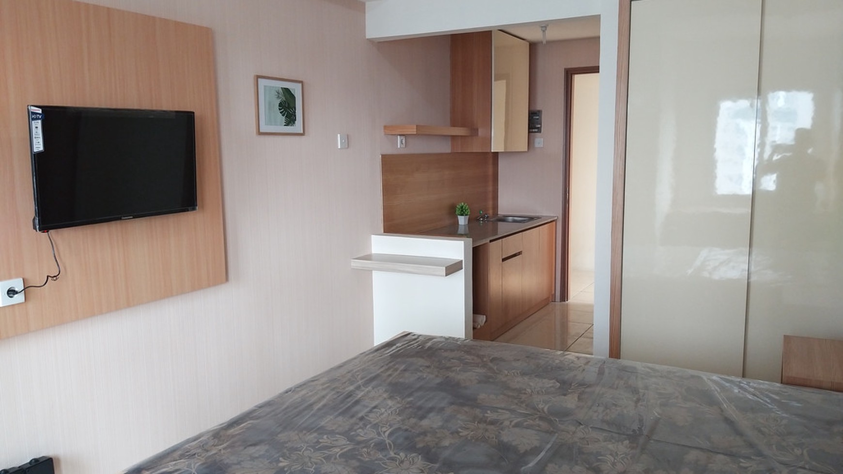 2 unit Jejer Type Studio Full Furnished Apt Pavillion Permata 2 , dekat Mall Ciputra World