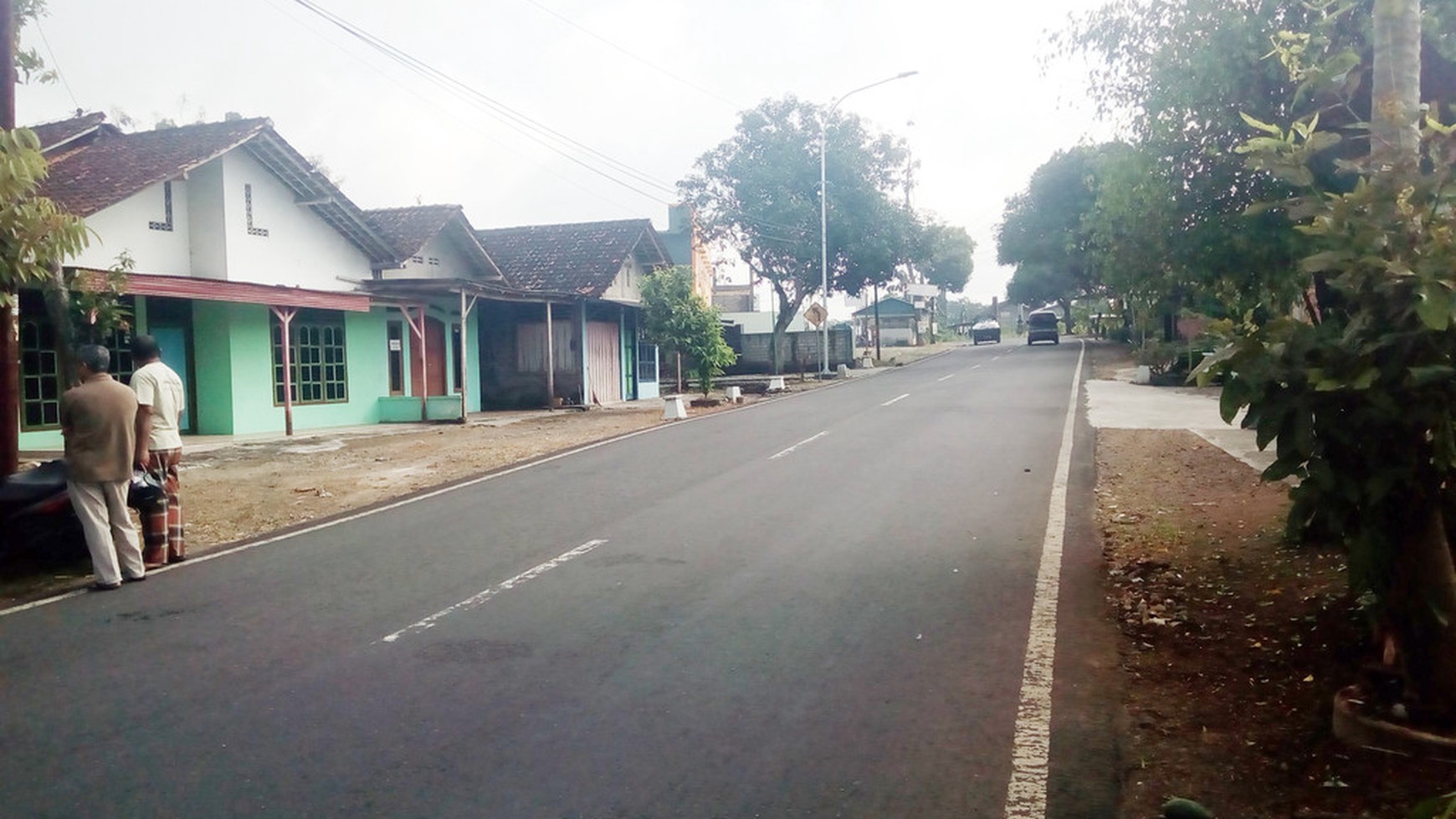 TANAH PEKARANGAN 588 METER DIPINGGIR JL RAYA, DEKAT TERMINAL BARU WONOSARI