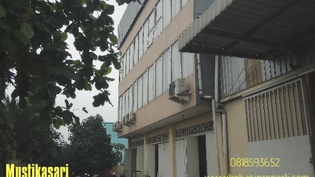 Mustika Sari Bekasi Dijual  Workshop Strategis  Bangunan Kokoh.
