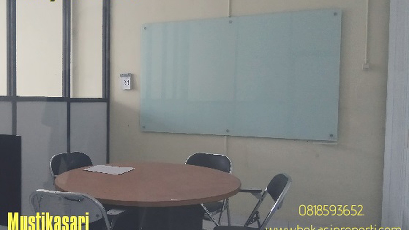Mustika Sari Bekasi Dijual Workshop Strategis Bangunan Kokoh.