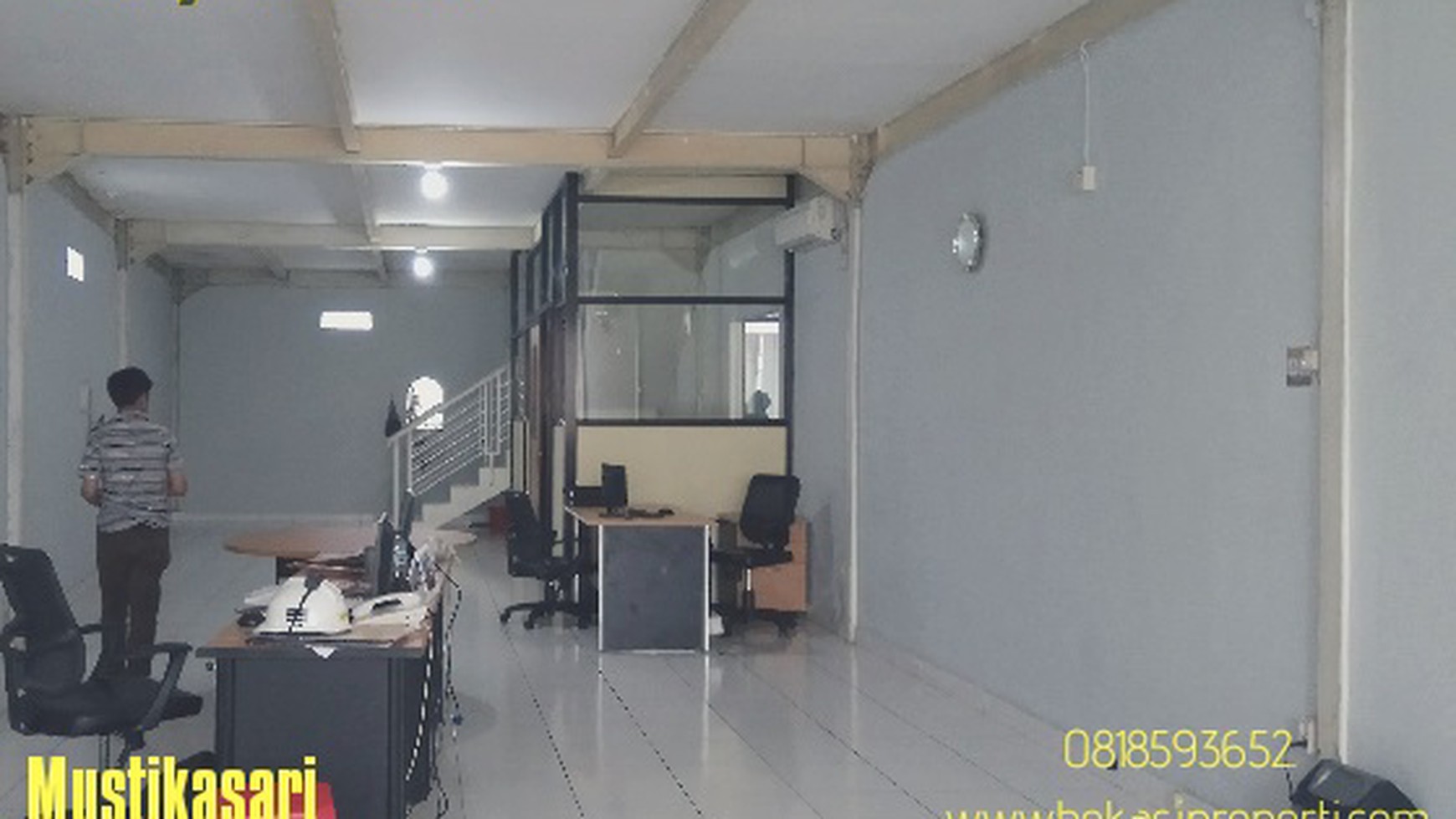 Mustika Sari Bekasi Dijual Workshop Strategis Bangunan Kokoh.