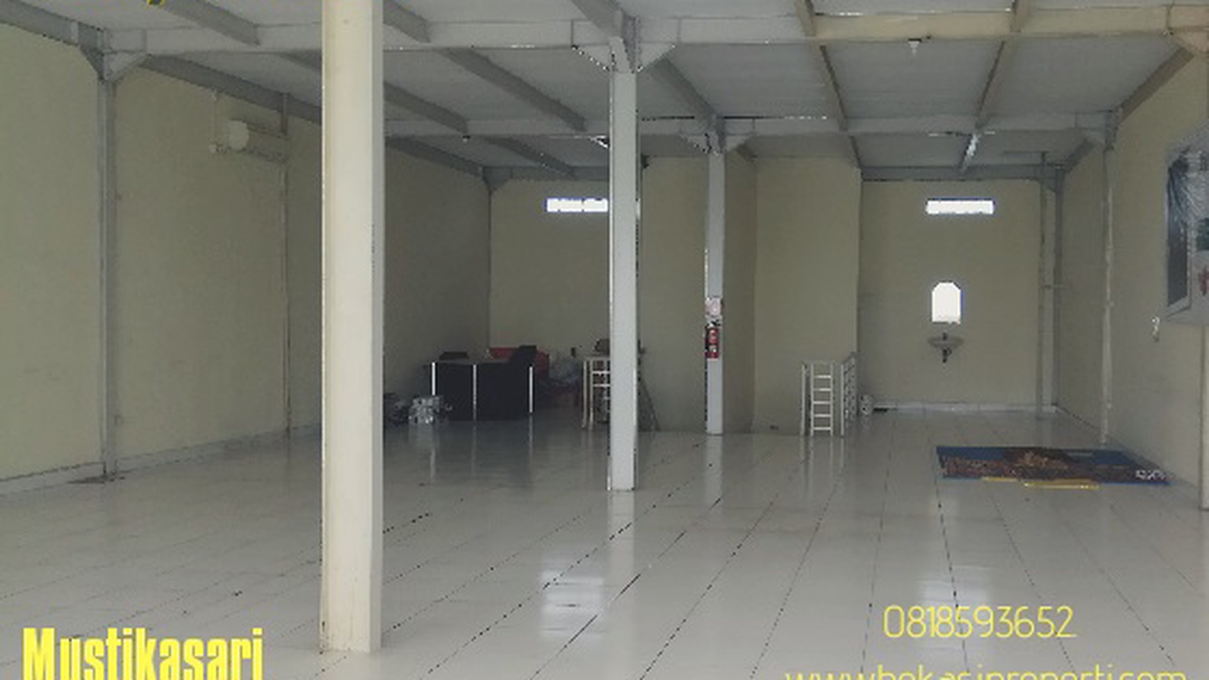Mustika Sari Bekasi Dijual Workshop Strategis Bangunan Kokoh.