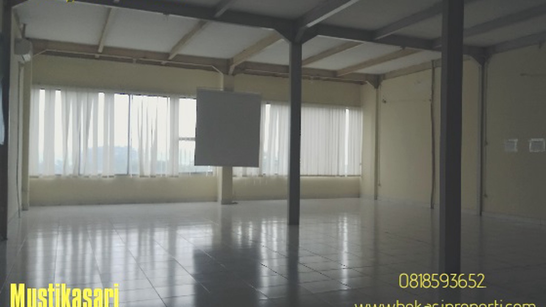 Mustika Sari Bekasi Dijual Workshop Strategis Bangunan Kokoh.