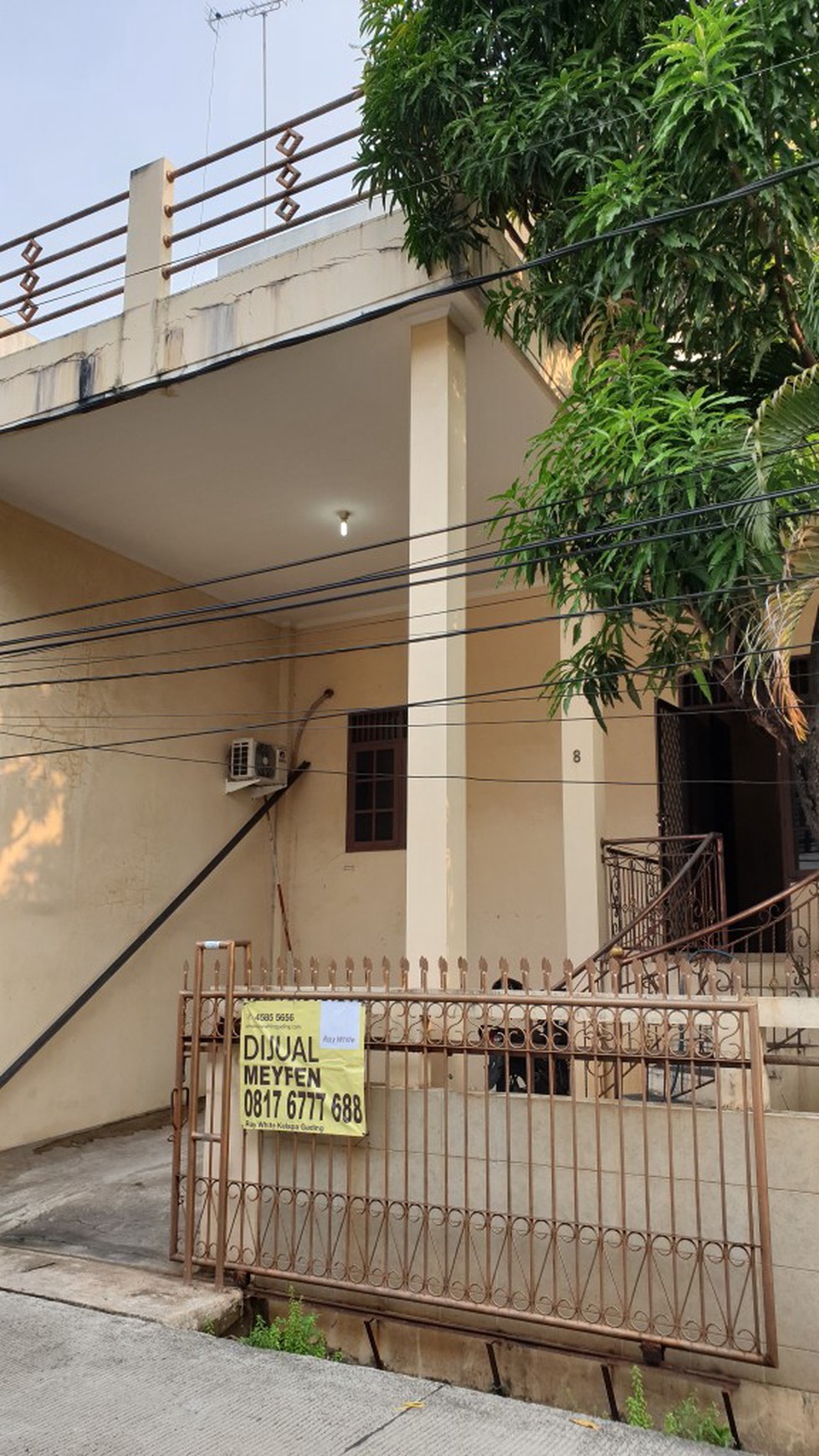 Rumah Dijual Jl. Pelangi-Komp. Walikota, Luas 7,5x15m2