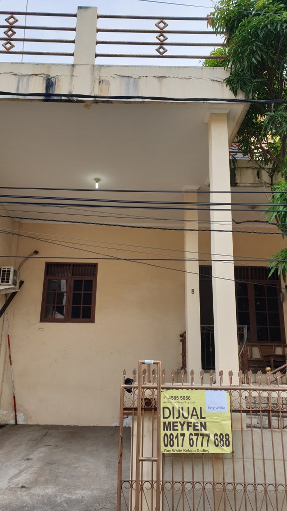Rumah Dijual Jl. Pelangi-Komp. Walikota, Luas 7,5x15m2