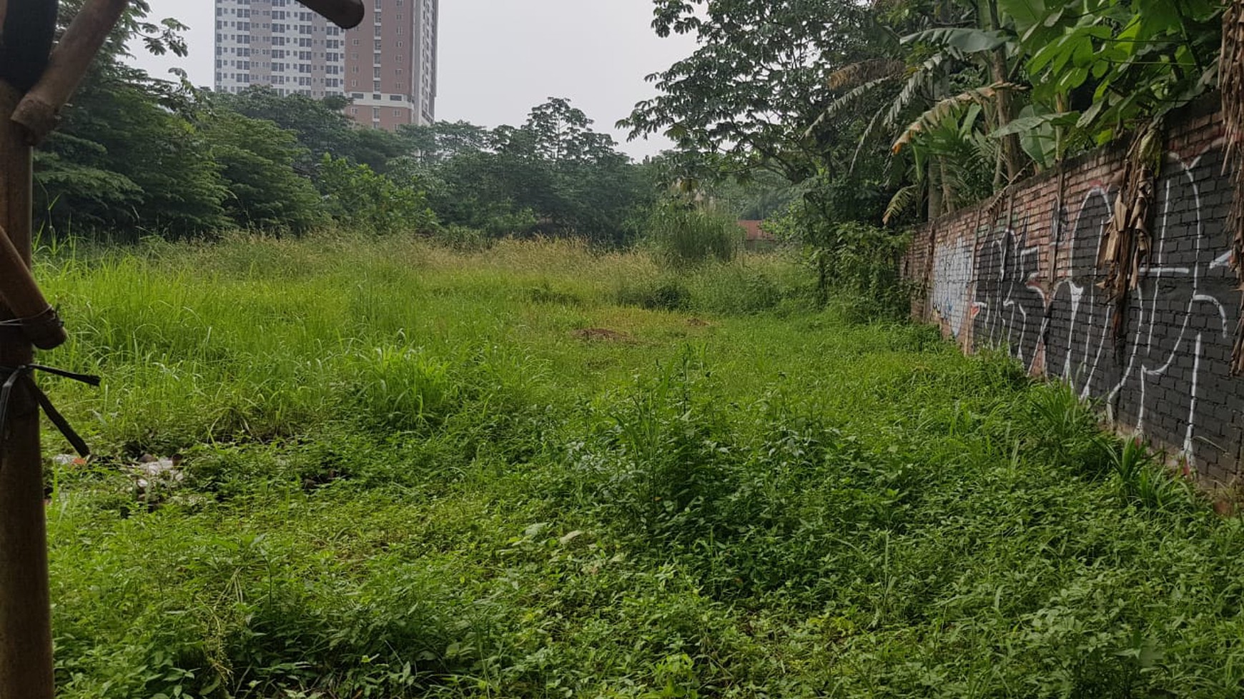 Kavling dekat exit toll BSD pamulang di Ciater