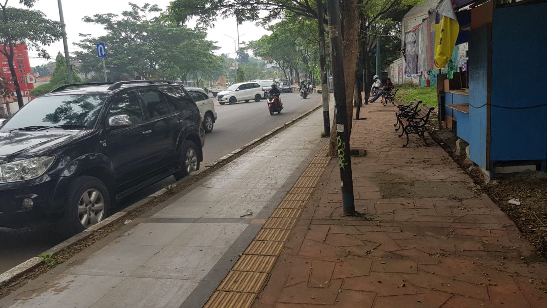 Kavling dekat exit toll BSD pamulang di Ciater