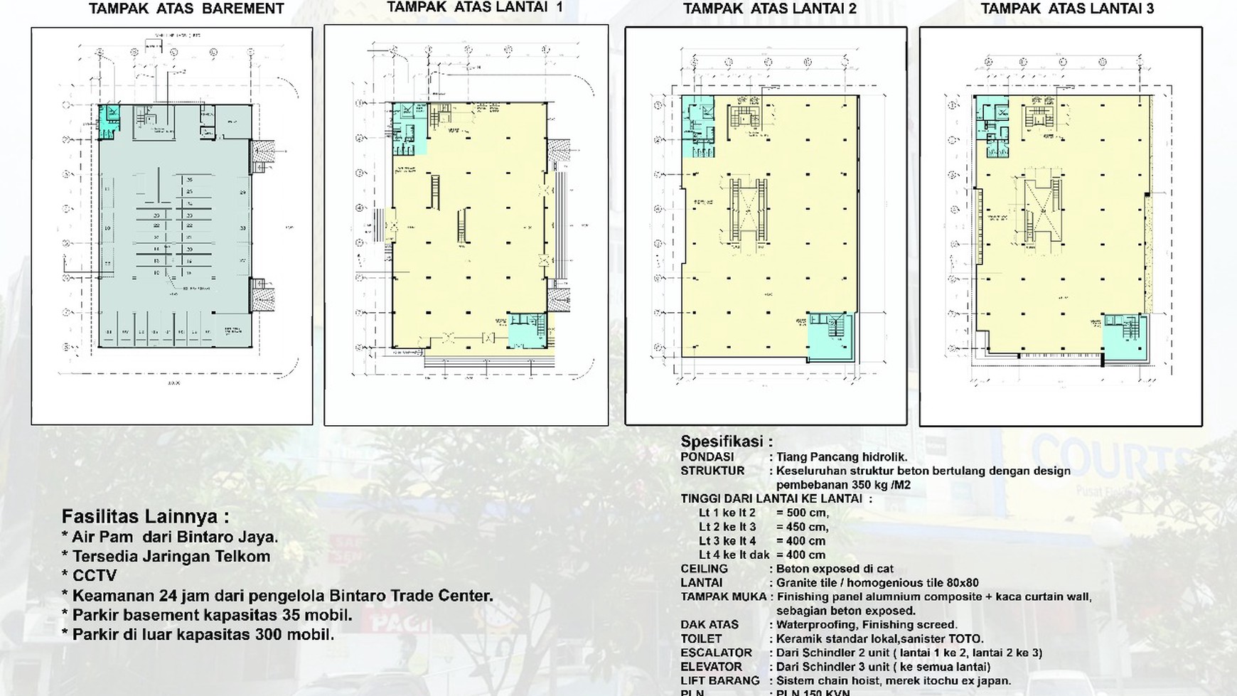 Dijual Gedung Dikawasan Strategis Bintaro Utama