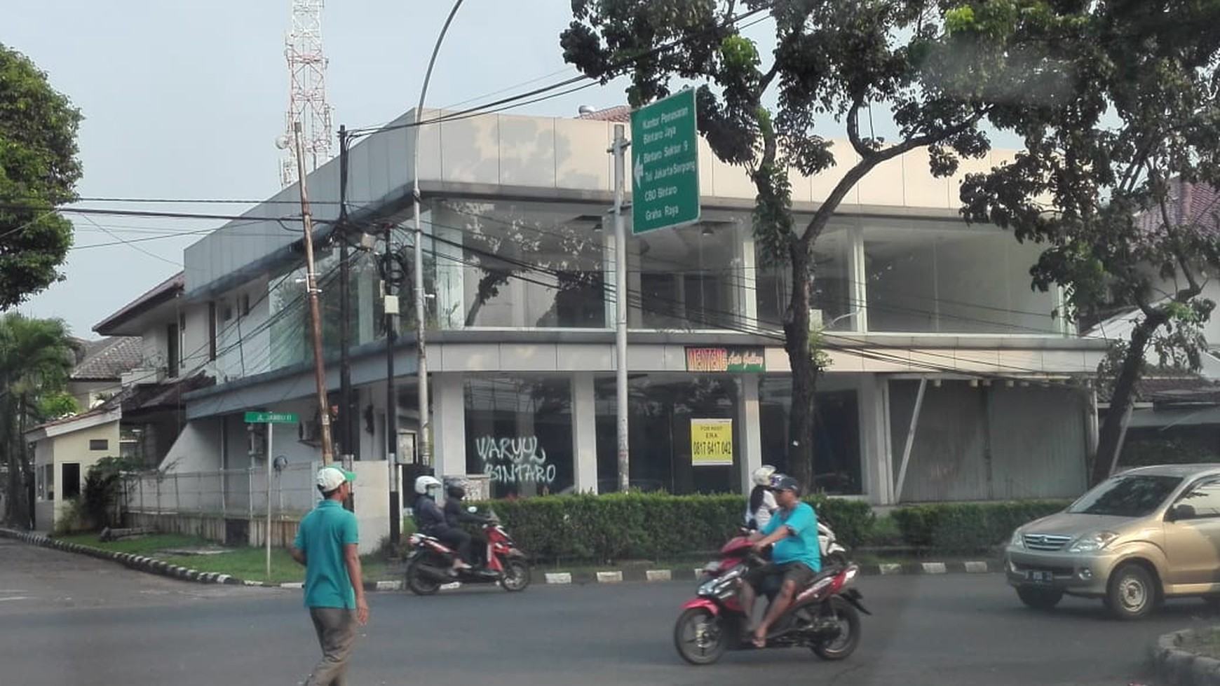 Disewakan Ruko di Area Strategis dan Kawasan Komersil @Jl. Menteng Raya Bintaro Sektor 7