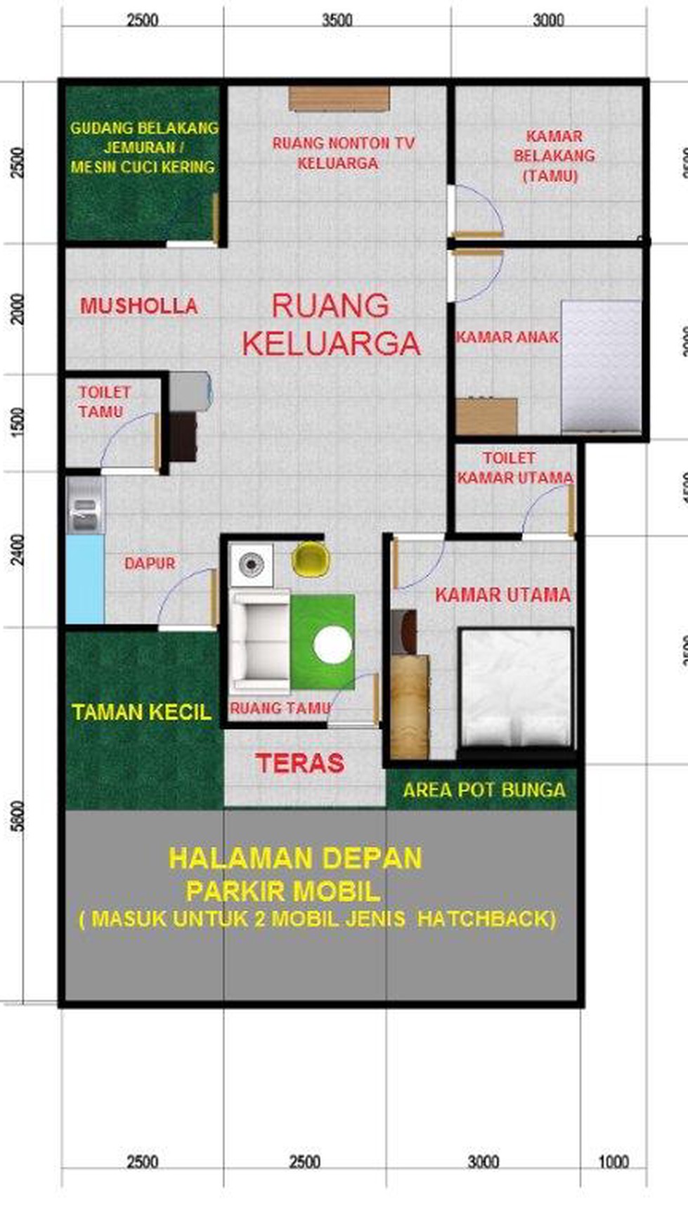 Rumah Minimalis, Siap Huni, dan Strategis @Kademangan, Serpong