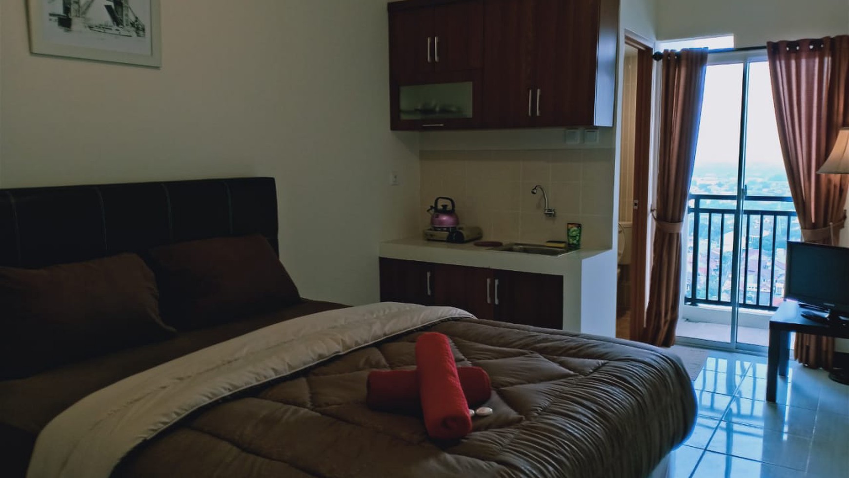 apartemen dengan view cantik di kebagusan city