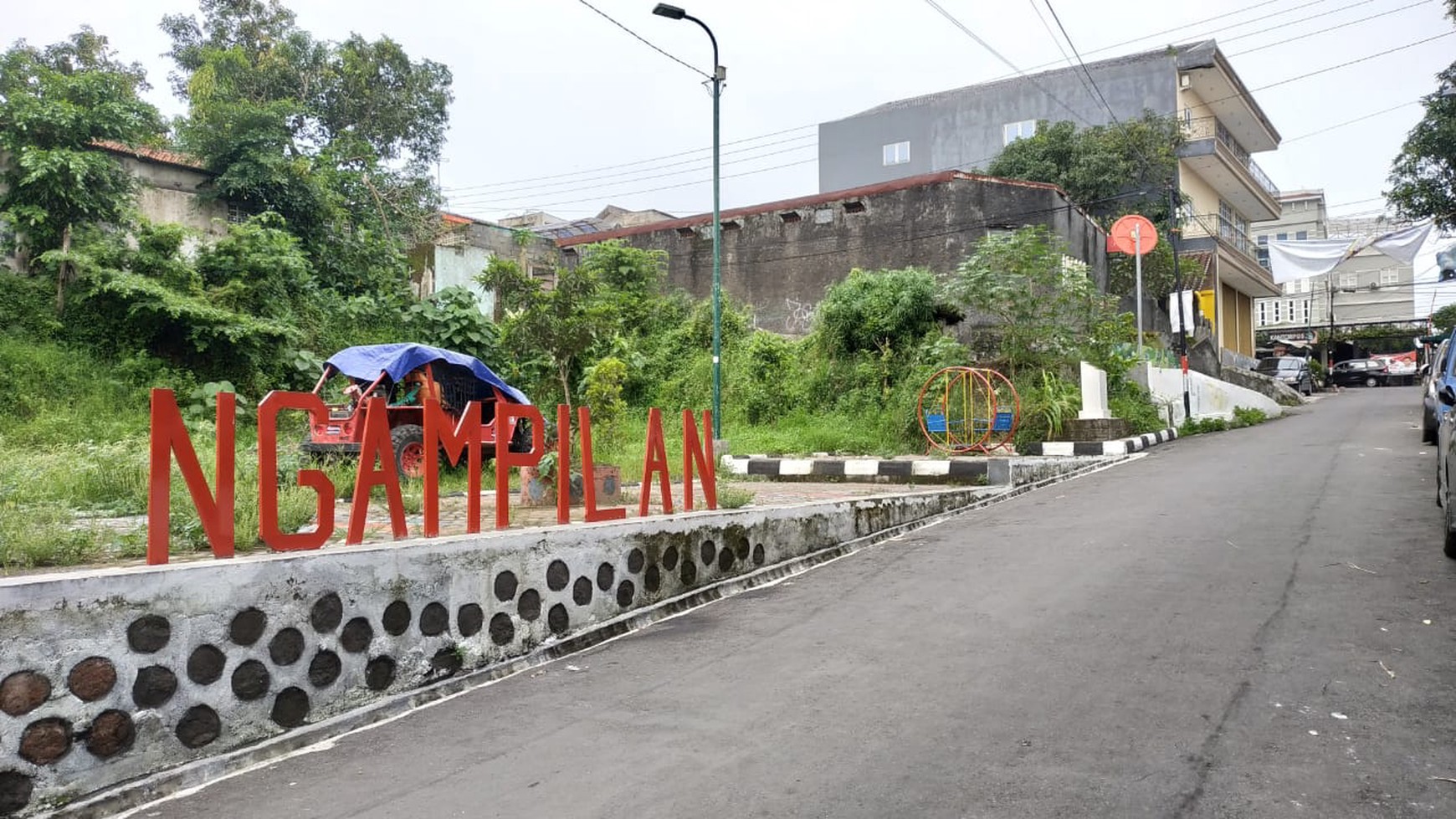 Tanah ditengah Kota Yogyakarta, Ngampilan, cocok untuk rumah/tempat usaha, dll