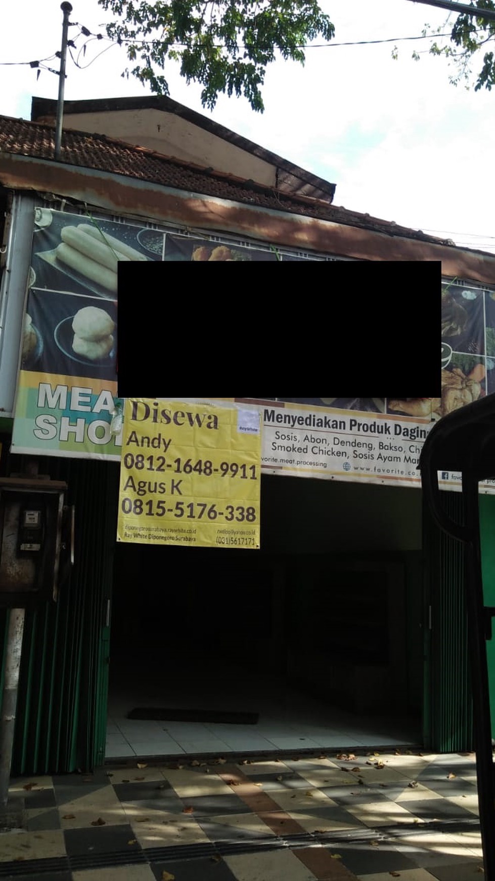 Ruko 3 lantai Walikota Mustajab