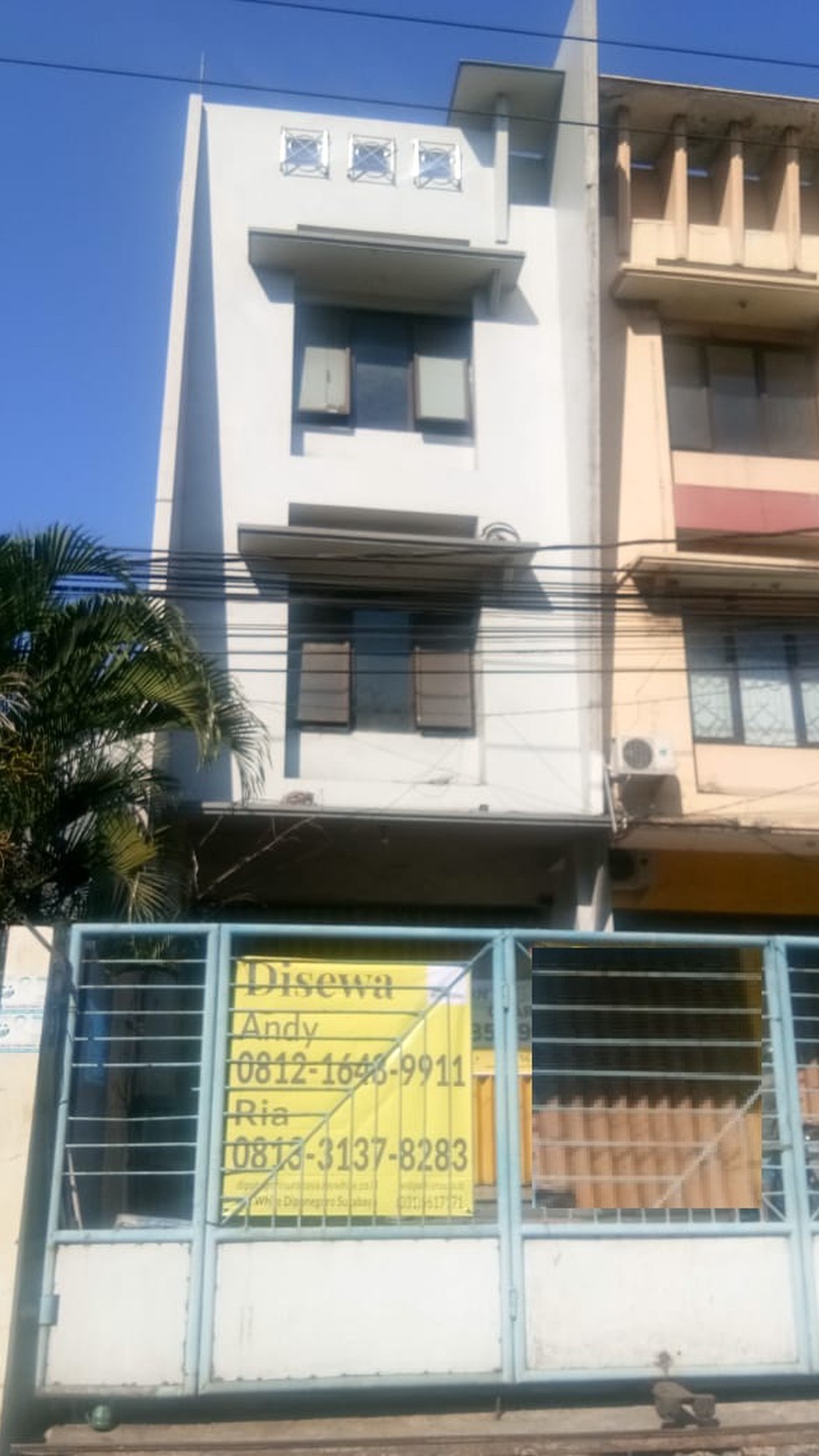 Ruko 3 lantai Perak Timur