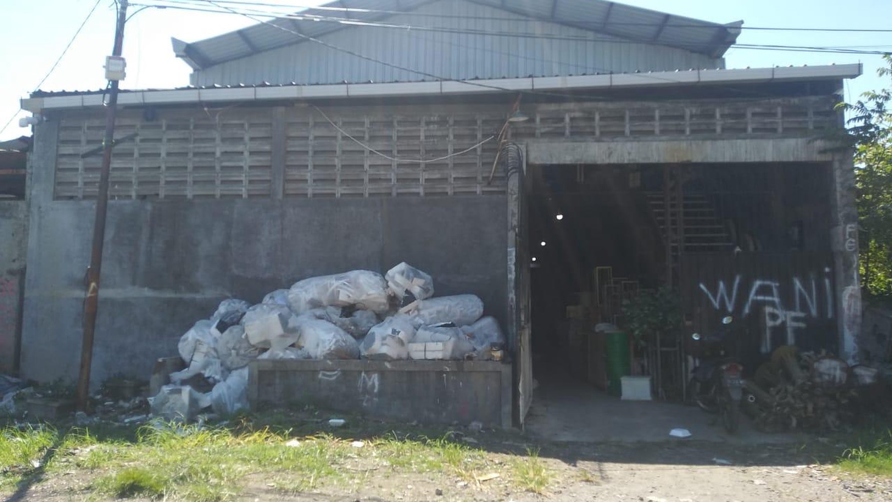 Gudang dijual klampis sukolilo surabaya