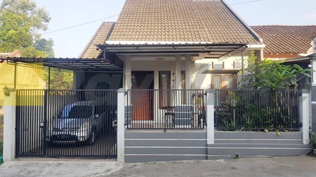 RUMAH MINIMALIS+FURNITURE DI SAMBIROTO DEKAT JL RAYA TAJEM.