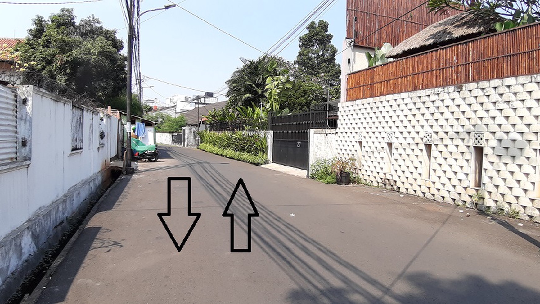Kavling Tanah di Kemang, Jakarta Selatan, Bisa beli setengah kavling; Peruntukan Commercial, Bentuk tanah Kotak, SHM