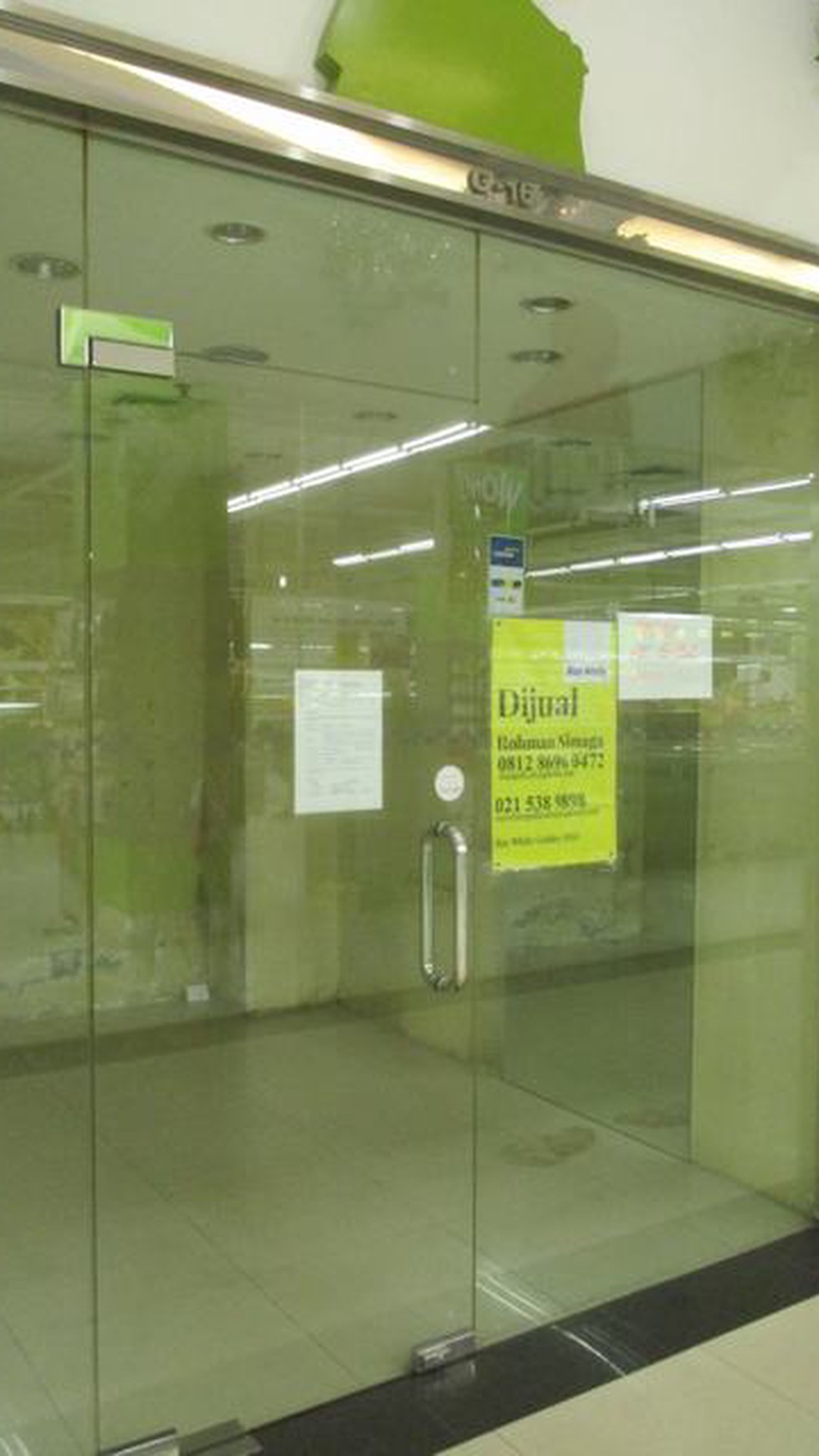 Dijual Kios di WTC Matahari Serpong Tangerang. Lokasi samping Hypermart. siap pakai