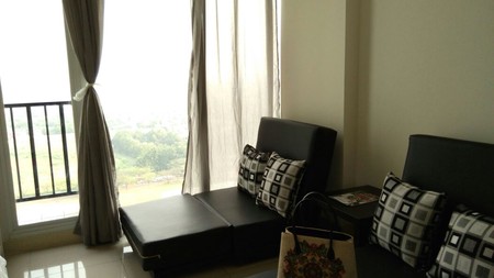 02 BEDROOM APARTMENT BARU SEMI FURNISHED DI PUSAT BSD HANYA 900 JUTA SAJA