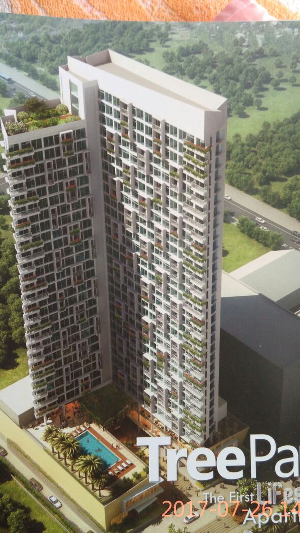 02 BEDROOM APARTMENT BARU SEMI FURNISHED DI PUSAT BSD HANYA 900 JUTA SAJA