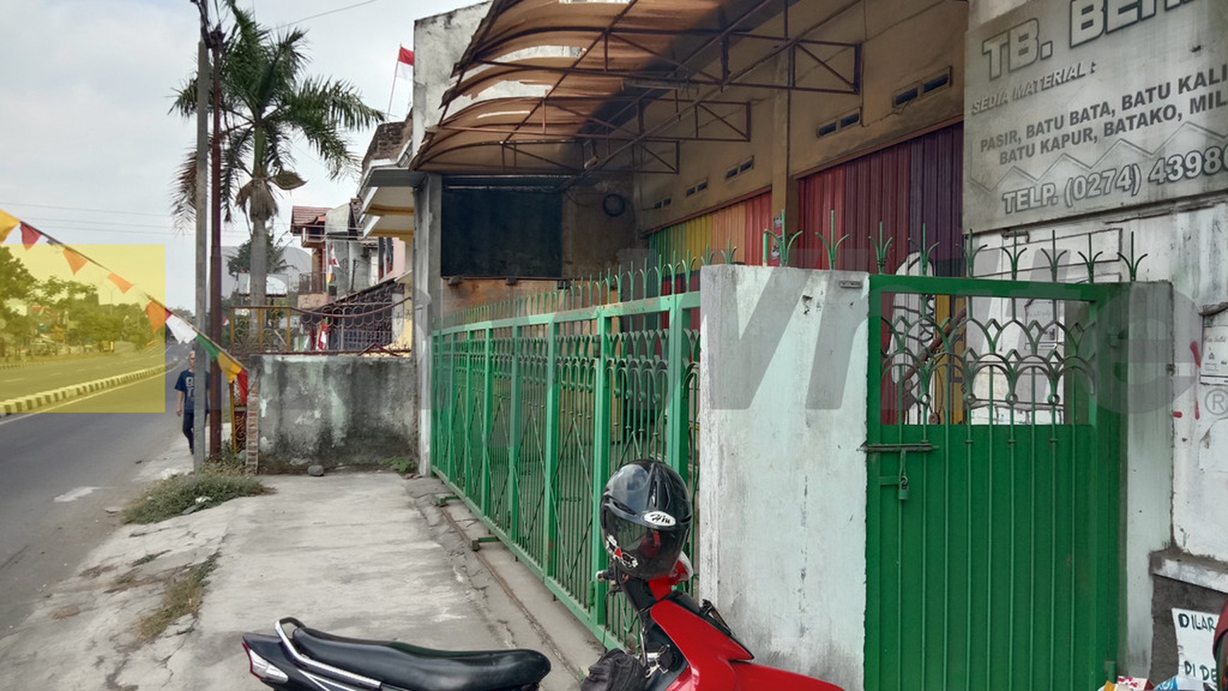 RUKO LUAS COCOK UNTUK USAHA,JL MENAYU DEKAT RINGROAD SELATAN.